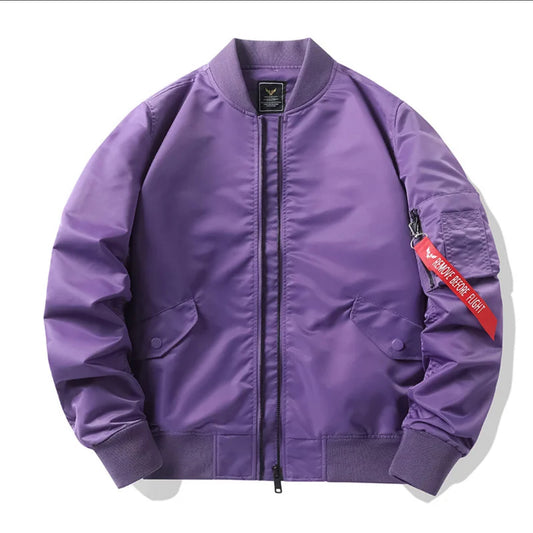 Purple Flight Jacket