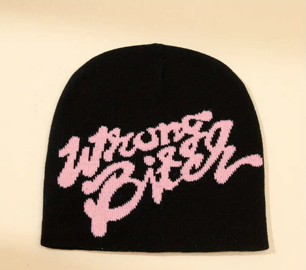 Wrong Bish Beanie Hat