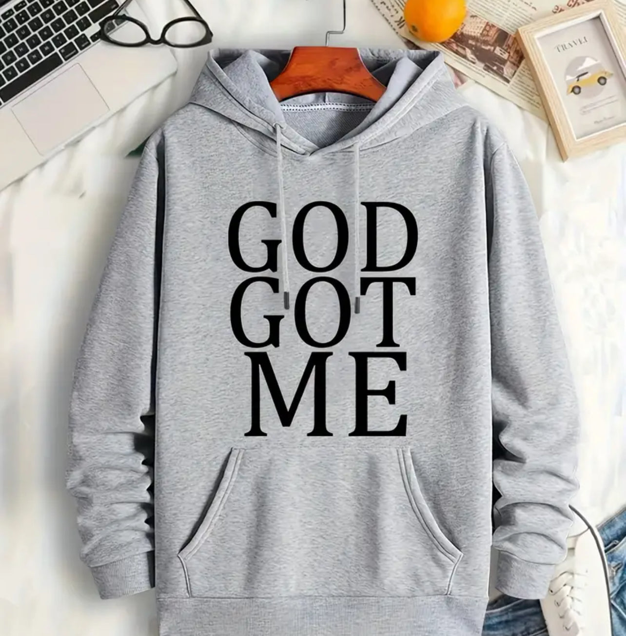 God Got Me.. Men’s Hoodie