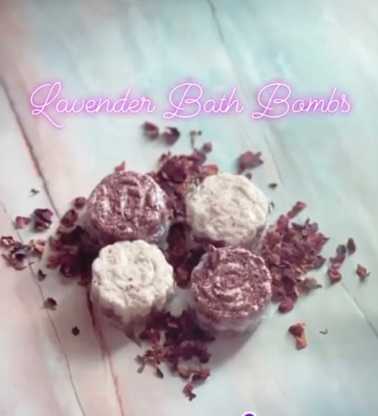 Lavender Bath Bomb (3 pack)